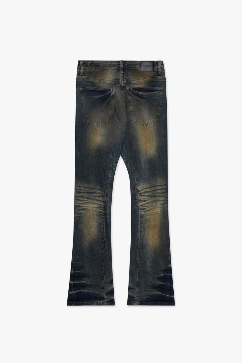 Valabasas Fax Stacked Denim