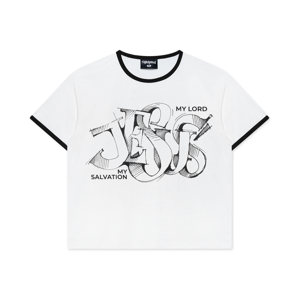We Are Righteous My Salvation Ringer Tee