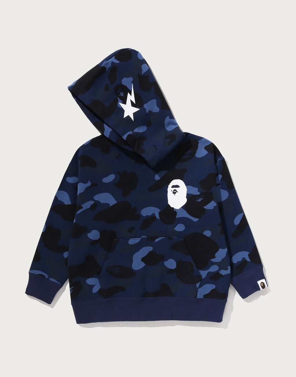 COLOR CAMO APE HEAD RELAXED FIT PULLOVER HOODIE KIDS