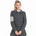 wool knit cardigan