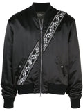 AMIRI contrast stripe bomber jacket