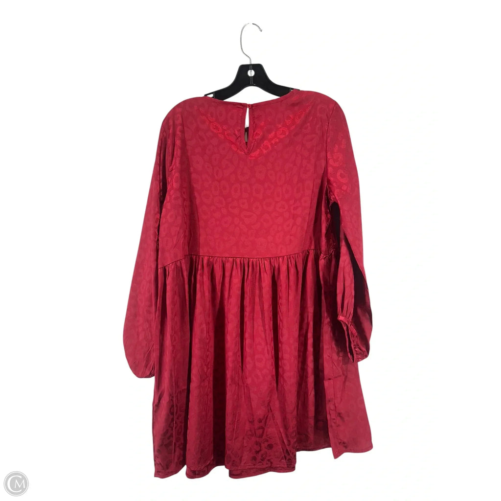 Dress Casual Short By Umgee In Animal Print, Size: M
