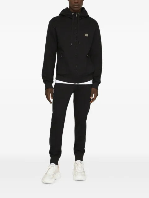 Dolce & Gabbana hooded zi-up sweatshirt