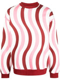 Camper wave-print cotton sweatshirt