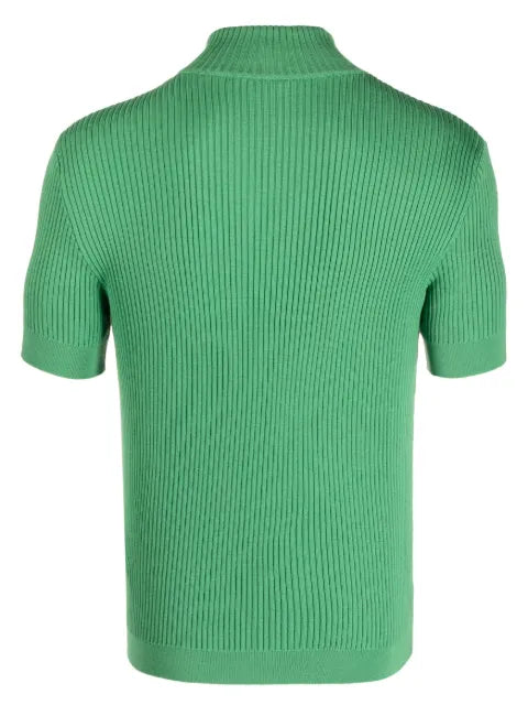 Winnie NY ribbed-knit short-sleeve jumper