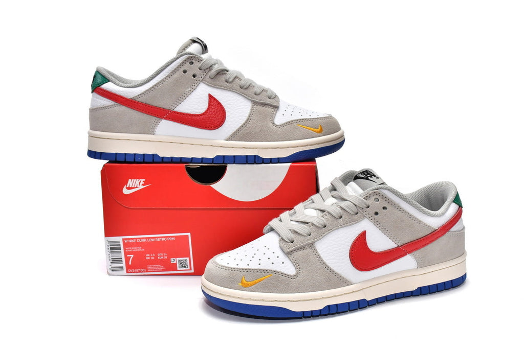 Nike Dunk Low Light Iron Ore Red Blue Reps Sneaker DV3497-001