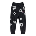 Black Black Yankees Cotton Wreath Sweatpants