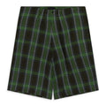Green Linen Deck Shorts