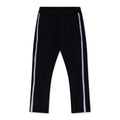 Black Striped Traxedo Pants