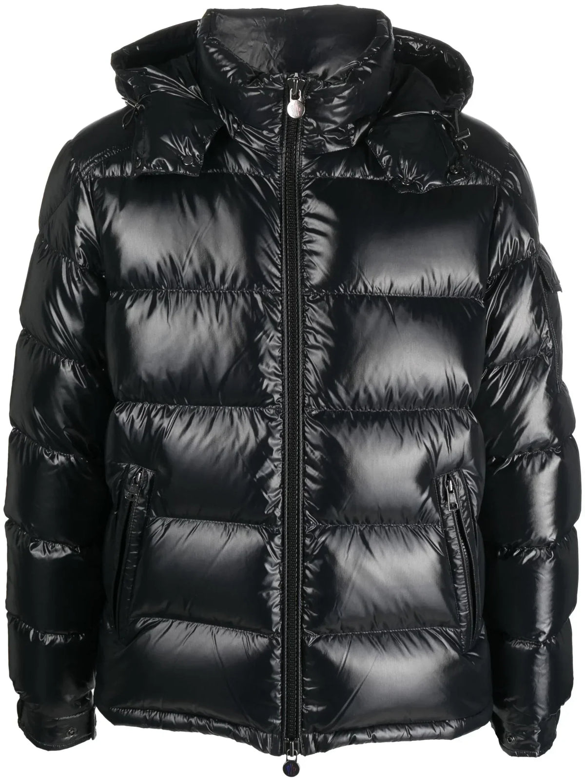 Moncler Maya Down Jacket in Matte Black