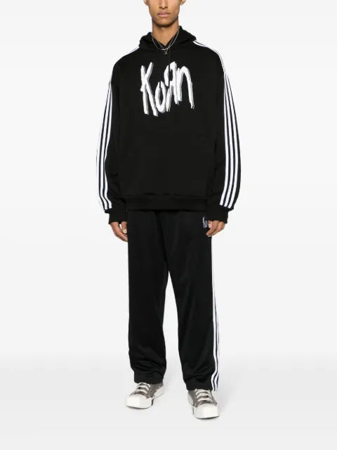 adidas x Korn embroidered hoodie