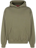 Supreme satin appliqué "FW23 - Light Olive" hoodie