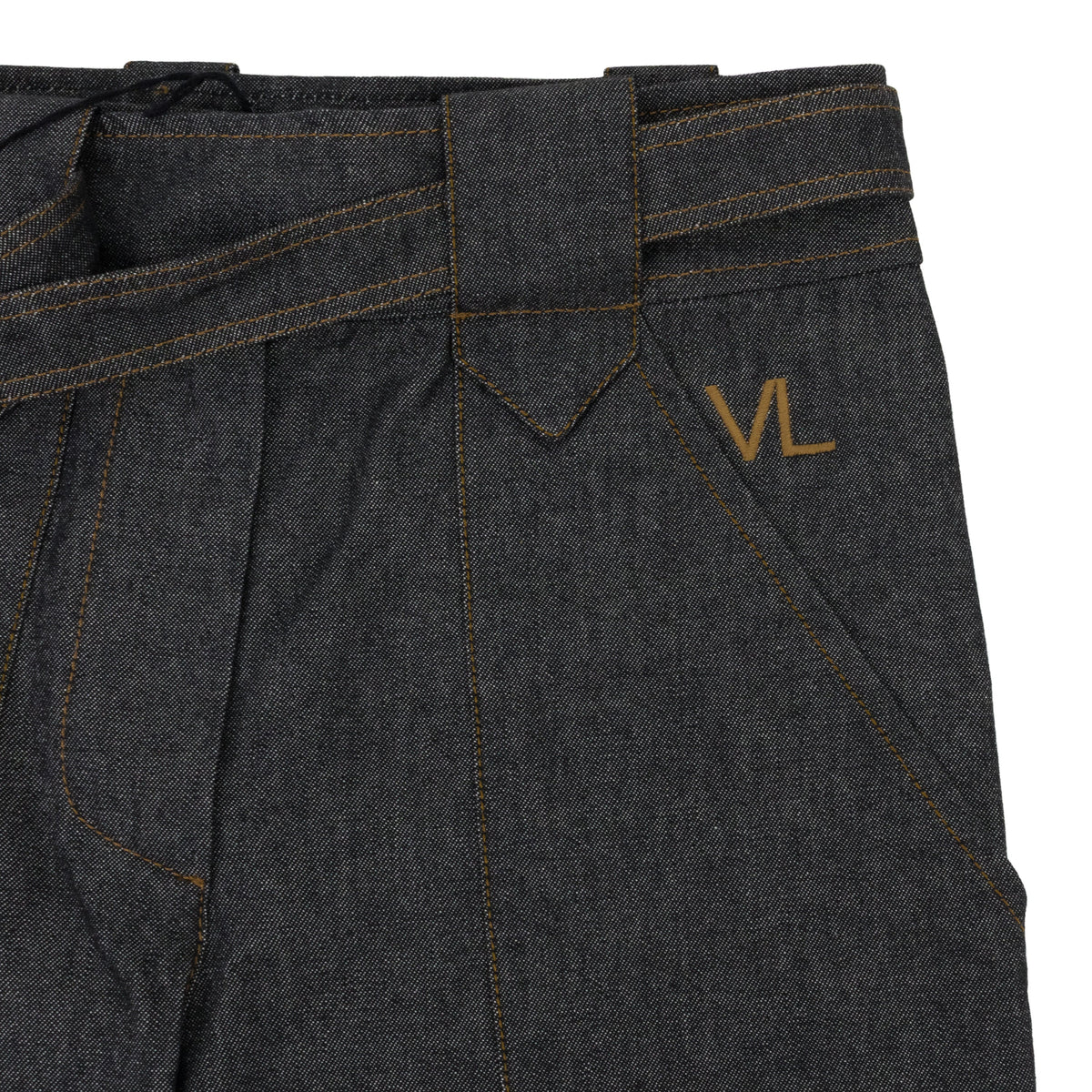 GREY CARROTS STRAIGHT PANTS