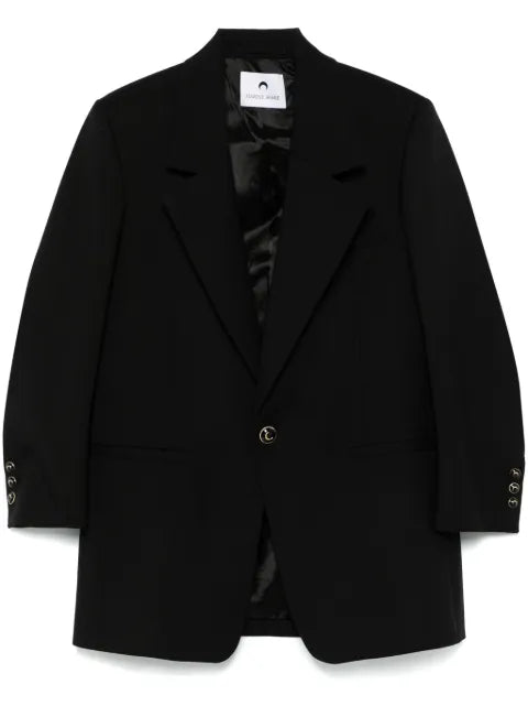 Marine Serre twill blazer