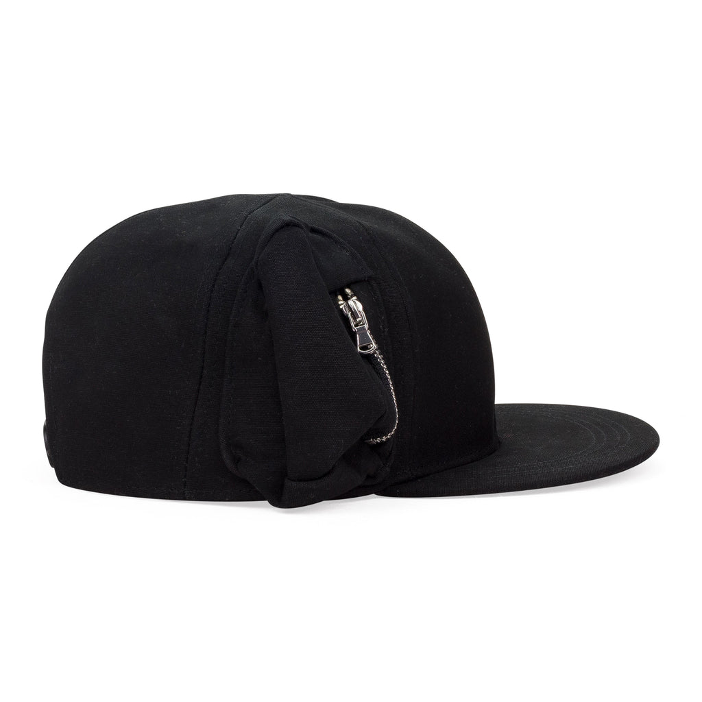 BLACK WINDOW BASEBALL CAP