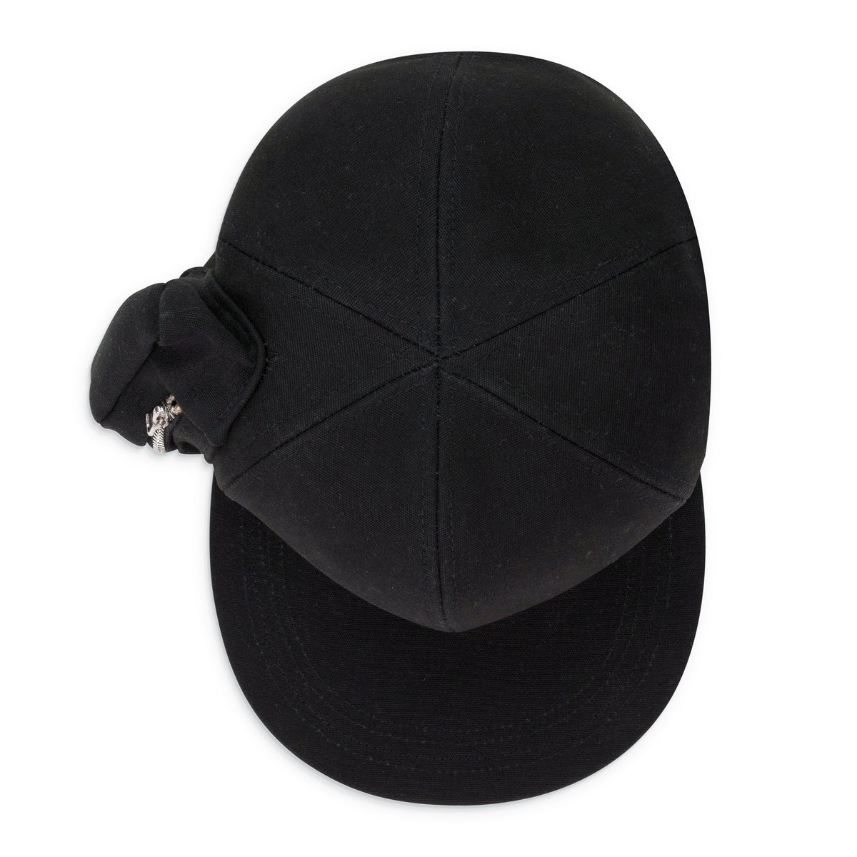 BLACK WINDOW BASEBALL CAP