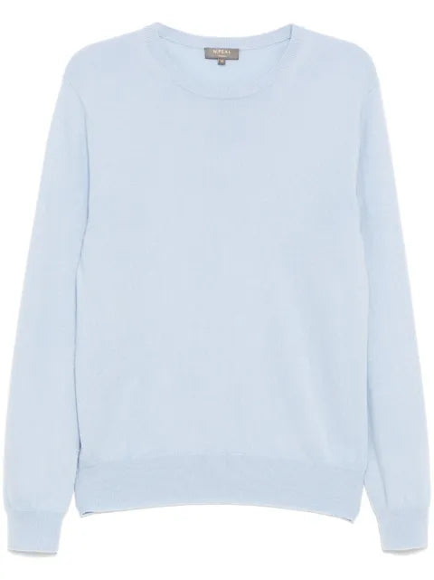 N.Peal Oxford round neck jumper