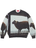Supreme x Damien Hirst intarsia-knit sweater