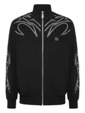 Philipp Plein stud-embellished track jacket