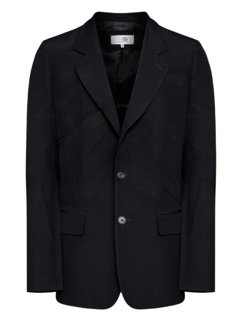 MM6 Maison Margiela tailored single-breasted blazer
