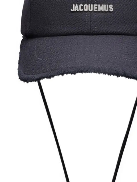 Jacquemus Artichaut baseball cap with frayed edges