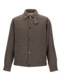 Woolrich wool blend shirt jacket