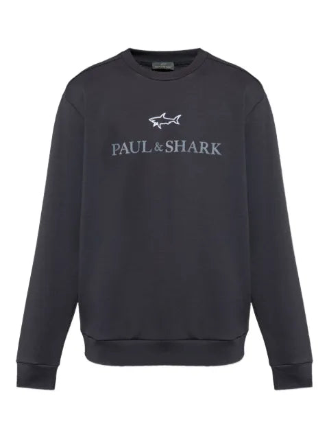 Paul & Shark shark-logo cotton sweatshirt