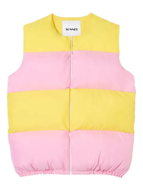 Sunnei striped gilet