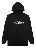 Neighborhood logo-embroidered hoodie