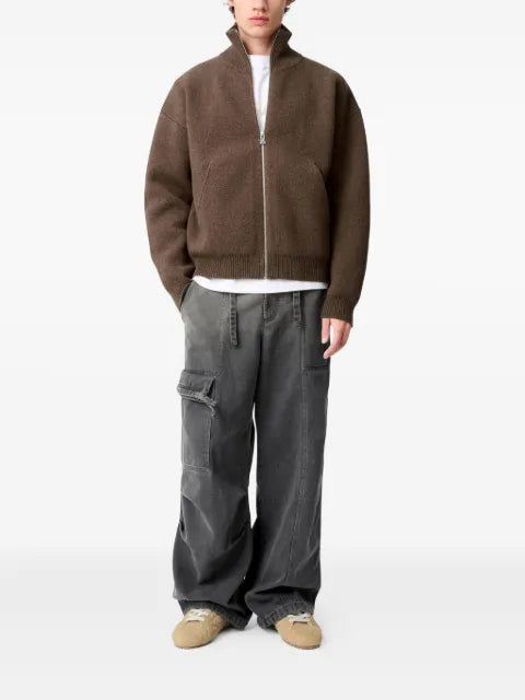 Axel Arigato Core zipped high-neck cardigan