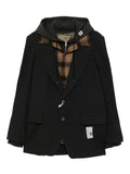 Maison MIHARA YASUHIRO multi-layer hooded jacket