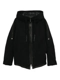 69 zip-up hooded jacket