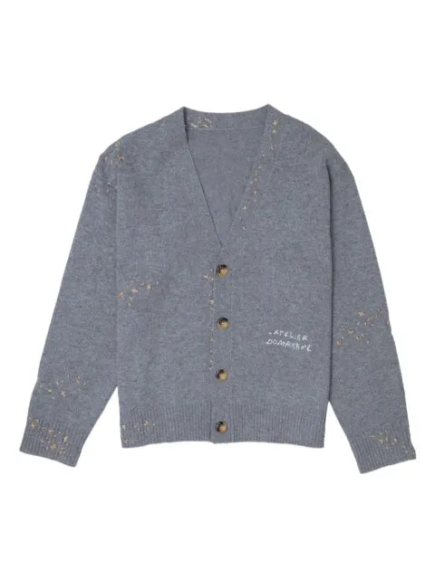 DOMREBEL wool blend cardigan