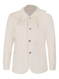 Eleventy hooded buttoned blazer
