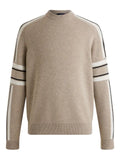 Fusalp jacquard-striped sweater