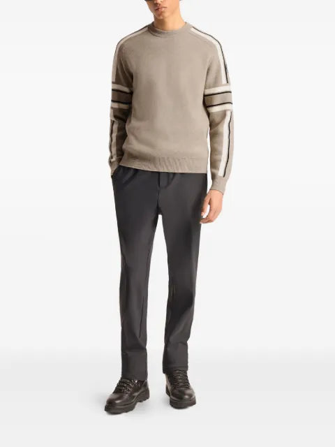 Fusalp jacquard-striped sweater