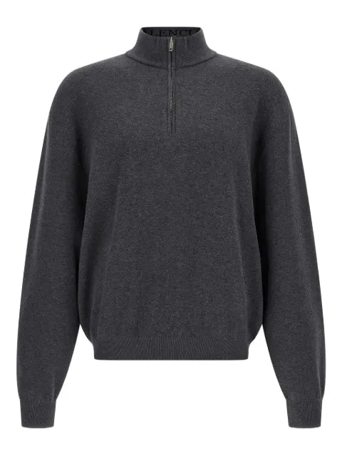 Balenciaga half-zip sweater