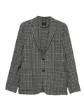 Zegna checked two-pocket blazer