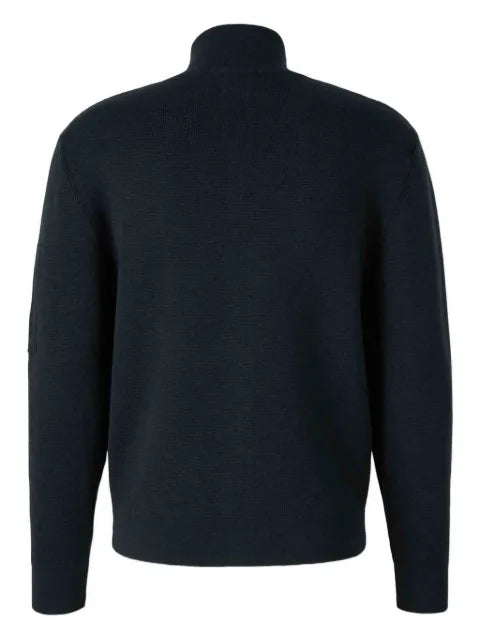 C.P. Company zip-up knit jersey