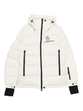 Moncler Grenoble hooded zip-fastening jacket