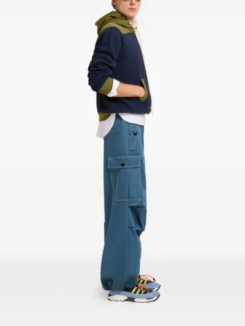 Marni cotton sweatshirt with contrast accents