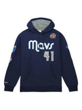 Mitchell & Ness NBA Dallas Mavericks 2023 Dirk Nowitzki fleece hoodie