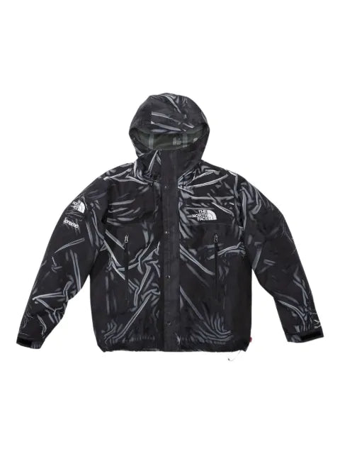 Supreme x  The North Face trompe l'oeil print jacket