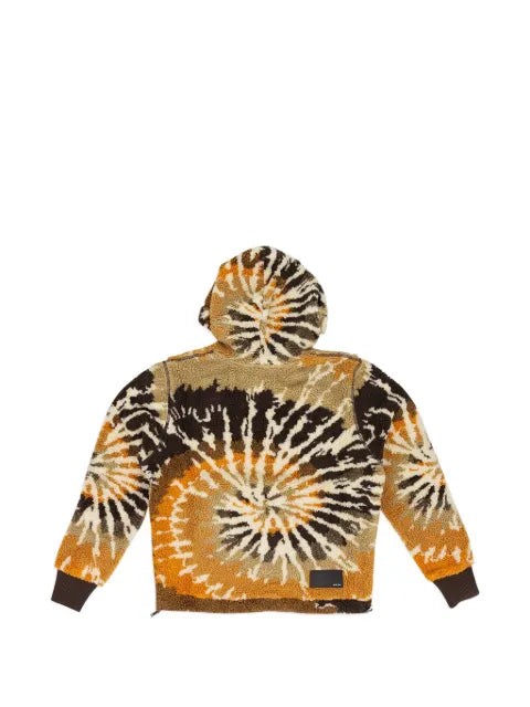 AMIRI tie-dye fleece hoodie