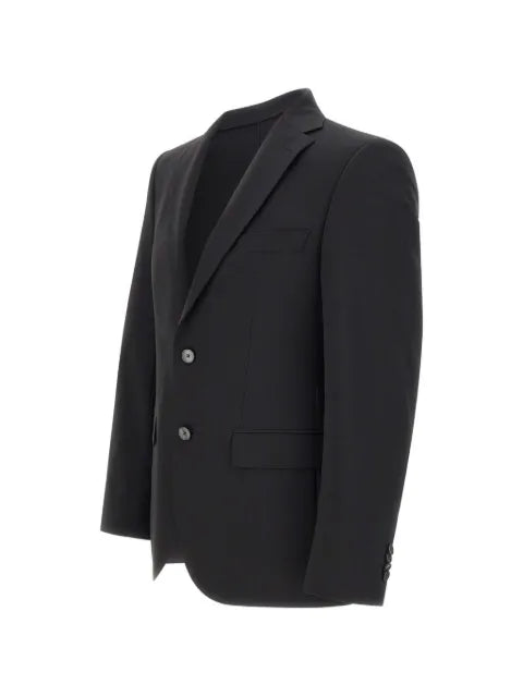BOSS H-Harvey flap-pocket blazer
