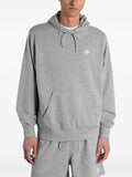Nike logo-embroidered hoodie