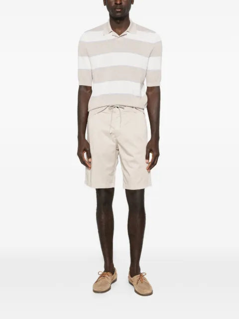 Eleventy striped short-sleeve knitwear