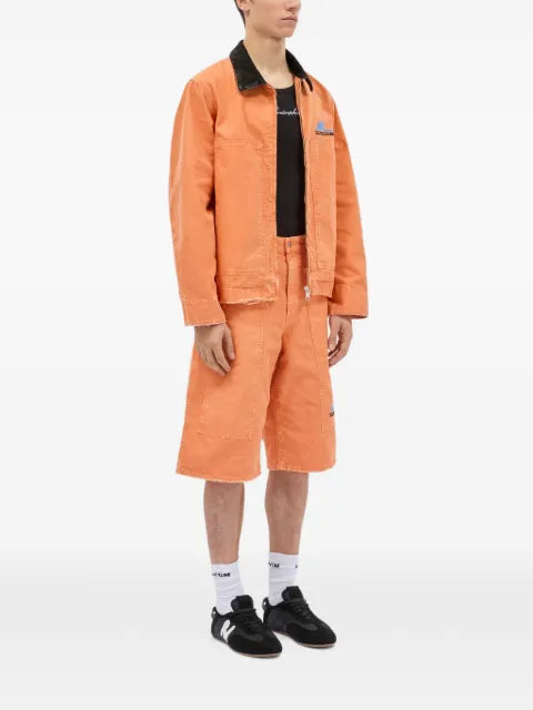 MSGM black-collar denim jacket