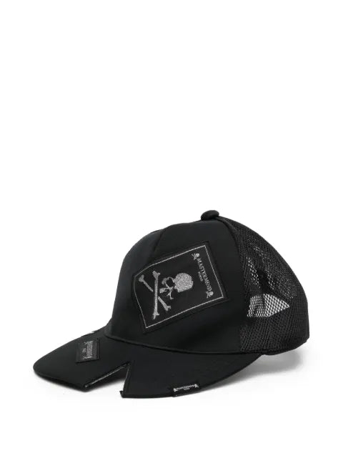 Mastermind World mesh-logo-patch baseball cap