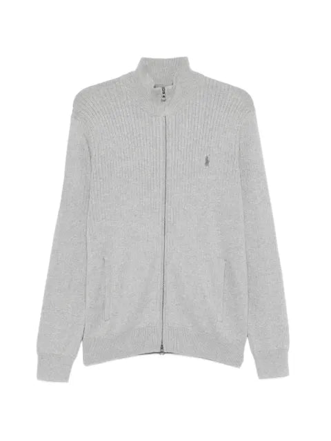 Polo Ralph Lauren ribbed-knit zip-up cardigan